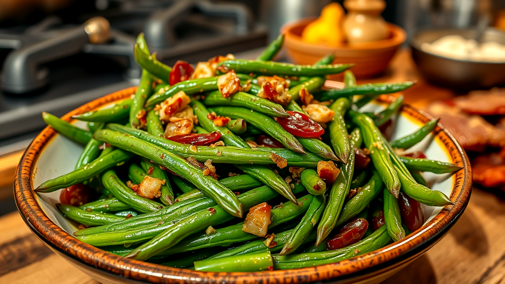 Baked Green Beans Recipe